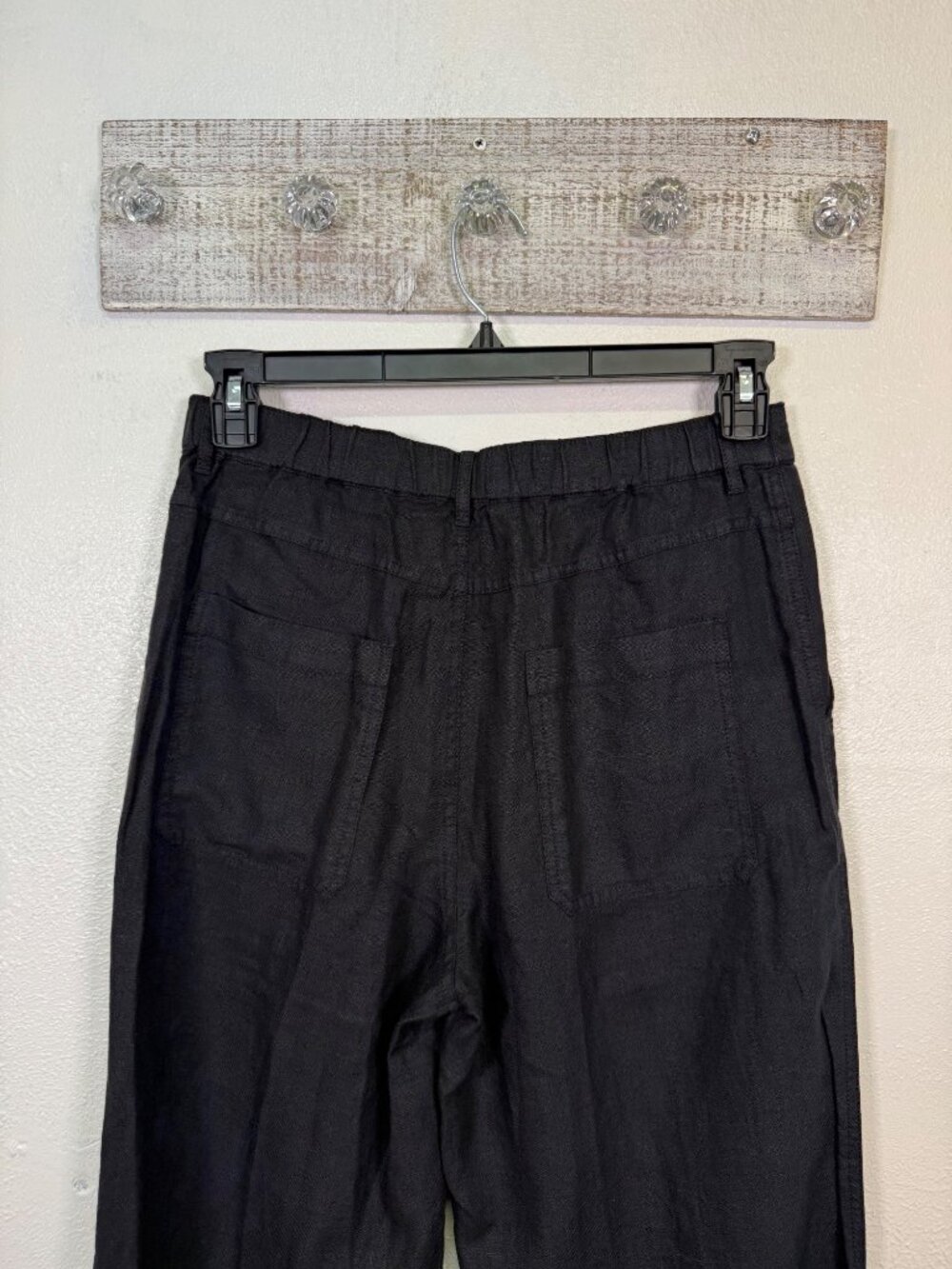 Madewell The Tall Zoe Relaxed Straight Pant 100% Linen Tall Summer Staple Sz6 - Picture 16 of 16